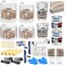 Armorpoxy 32 Pc - Epoxy Floor Kit - 2-Layer -  900 Sq Ft - Khaki Tan 110006 - alternate 1