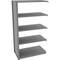 Tennsco Boltless Shelving, 24"D x 42"W x 76"H, 5 Shelves, Steel CA247642-MGY - alternate 1