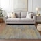 Homeroots 3' X 5' Brown Gold And Taupe Abstract Washable Indoor Outdoor Area Rug 587200 - alternate 7