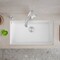 Blanco Precis SILGRANIT 32in Super Single Undermount Kitchen Sink - White 440150 - alternate 5