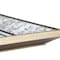 Homeroots 15" Square Vintage Style Wall Mounted Accent Mirror 484984 - alternate 5