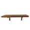 Homeroots 16" X 28" Brown Teak Wall Mount Rectangular Shower Bench 549374 - alternate 1