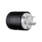 Pass & Seymour Locking Plug, Black & White, 2-Pole, 3-Wire Grounding, NEMA L6-30p, 30-Amp., 250-Volt L630PCCV3 - alternate 3