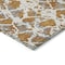 Homeroots 5' X 8' Copper And Ivory Abstract Washable Indoor Outdoor Area Rug 614150 - alternate 6
