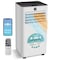 Serenelife 8,000 BTU Portable Air Conditioner and Heater, Small AC with Dehumidifier and Fan, Wifi Function SLPACHT85W - alternate 1