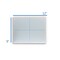 Flipside 9 x 12 Dry Erase XY Axis/Dry Erase, Two Sided, 48PK 11000-48 - alternate 7