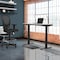 We'Re It Lift It Electric Sit Stand Desk, 46.25 H, 24 W X Laminate wood, metal, Black VL22BLK4824-459 - alternate 4