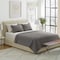Lavish Home 3-Piece Queen Quilt Set Bedspread & 2 Pillow Shams with Embossed Diamond Pattern Lightweight Set 66-001-QGY - alternate 6