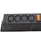 Ac Works 10A 250 Volt PDU Power Strip 7-1/2 in. Housing IEC C14 Inlet to, 4 IEC C13 Sheet F WS-045-0-4 - alternate 4