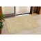 Homeroots 3' X 5' Gold And Ivory Abstract Washable Indoor Outdoor Area Rug 599712 - alternate 1
