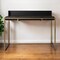 Homeroots 46" Black And Gold Writing Desk 402050 - alternate 6