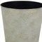 Homeroots 7in Silver Recycled Plastic Indoor Outdoor Round Pot Planter 488223 - alternate 4