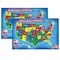 Melissa & Doug U.S.A. (United States) Map Floor Puzzle, 51-Piece Puzzle, 2PK 440 - alternate 1