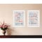 Homeroots Set Of Two Who You Think 1 White Framed Print Wall Art, 2PK 405984 - alternate 4