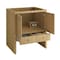 James Martin Vanities Hudson 30" Single Vanity, Light Natural Oak w/ 3 CM Eternal Jasmine Pearl Silestone Top 435-V30-LNO-3EJP - alternate 9