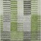 Homeroots 9' X 12' Green And Olive Green Striped Washable Indoor Outdoor Area Rug 581699 - alternate 7