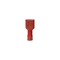 Gb Disconnect Terminal, 600 V, 22 to 18 AWG Wire, 1/4 in Stud, Vinyl Insulation, Red, 100PK 10-151F - alternate 2