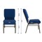 Flash Furniture 18.5"W Church Chair in Navy Blue Fabric, 4PK 4-XU-CH-60096-NVY-BAS-GG - alternate 8