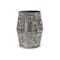 Homeroots Set of Two Gray Galvanized Metal Cylinder Floor Vases, 2PK 635604 - alternate 5