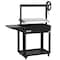 Koolmore 50 in. Argentine Charcoal Grill with Interchangeable V-Grates, Outdoor BBQ, Black KM-OG-AV-45 - alternate 6