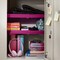 Lockermate Adjust-A-Shelf Locker Shelf, Extends to Fit Your Locker, Pink, 2-Pack 5024-FCH-2PK - alternate 5