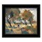 Homeroots Early Walk 3 Black Framed Print Wall Art 406986 - alternate 1