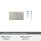 Amerock Prominence 1-9/16 inch (40mm) Length Satin Nickel Cabinet Knob, 25PK 25VMP37321G10 - alternate 2
