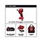 Milwaukee Tool Impact Driver, Pistol Grip, 1/4" Drive 3650-21CT - alternate 3