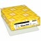 Exact Inkjet, Laser Printable Index Card  Gray, Gray, 250PK WAU49591 - alternate 1