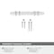 Amerock Carrione 3 inch 76mm Center-to-Center Marble White/Polished Chrome Cabinet Pull BP36639MW26 - alternate 3