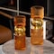 Uniquewise 12-Inch Decorative Orange Tall Glass Vase - Modern Minimalist Decor for Parties, and Special QI004735.OR.S - alternate 7