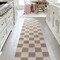 Jonathan Y Thea Modern Geometric Checkerboard High-Low Beige/Cream 2 ft. x 8 ft. Runner Rug SND103A-28 - alternate 7