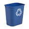 Rubbermaid Commercial DESKSIDE RECYCLING CONTAINER SMFG295673BLUE - alternate 1