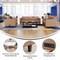 Flash Furniture HERCULES Artemis 3 Piece Cognac LeatherSoft Reception Set, 8 AC Outlets/4 USB/4 USB-C Ports ZB-8921-SET-COGNAC-GG - alternate 8