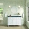James Martin Vanities Lorelai 48'' S Vanity, Bright White w/ Parisien Bleu Silestone Top w/FreePower Wireless Charger 424-V48-BW-FPBL - alternate 10