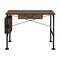 Homeroots 39" Brown and Black Writing Desk 491411 - alternate 1