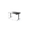 Homeroots 48" Adjustable Black and Gray Stainless Steel Standing Desk 397726 - alternate 5