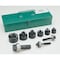 Greenlee 9 Piece Manual Punch Driver Set, 10 ga. 39860G - alternate 1