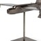 Homeroots 11" Dark Gray Metal Airplane Bomber Tabletop Sculpture 392439 - alternate 9