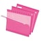 Pendaflex FOLDER, HANGING, LTR, 1/5, PINK, 25PK 415215PIN - alternate 2