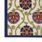 Homeroots 3' X 4' Navy Blue Beige Green Blue And Red Floral Indoor Outdoor Area Rug 546775 - alternate 7
