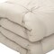 Homeroots Beige Queen Polyester 180 Thread Count Washable Down Comforter Set 528909 - alternate 8