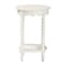 Baxton Studio Sally Nightstand with Bamboo Inspired Legs, White 266-14637-ZORO - alternate 6