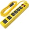 Yellow Jacket 6-Outlet Yellow Metal Power Strip with 6 Ft. Cord 5139N - alternate 1