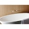 Kingston Brass Two-Handle Wall Mount Tub Faucet, Brushed Brass KS5027PX - alternate 5