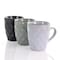 Elama Diamond Waves 6-Piece 12 oz. Mug Set with Stand, Assorted Colors EL-DIAMONDWAVES - alternate 6