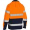 Bisley ANSI Type R Class 3 Full Zip Hooded Sweatshirt with Sherpa Lining 323M6988T-ORNV/L - alternate 2