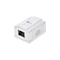 Monoprice Surface Mount Box, Cat6, 1P, White 7092 - alternate 1