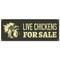 Signmission Live Chickens, 18 Inch, Banner B-30400 - alternate 1
