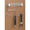 Unbranded 1-1/2'' Curved Pegboard Hook, 6-Count 216097 - alternate 4